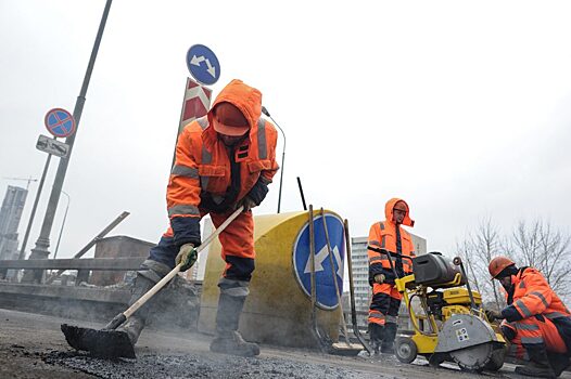 На Пехотной отремонтировали дорожное покрытие