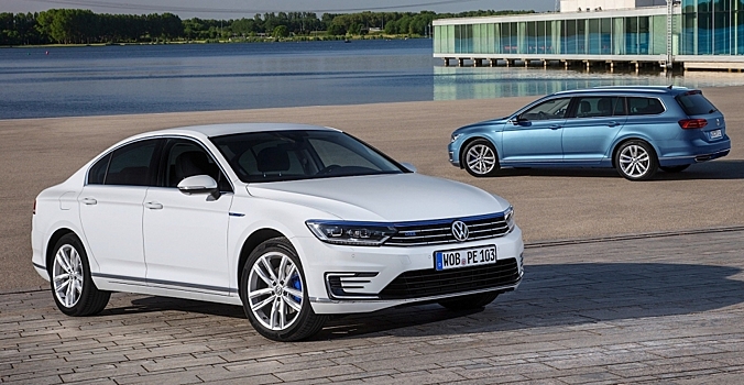 Volkswagen выпустила обширную галерею гибридного семейства Passat GTE