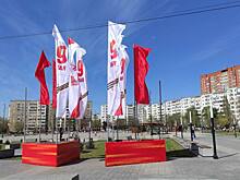 Оренбург готовится встретить День Победы — город украшают флагами