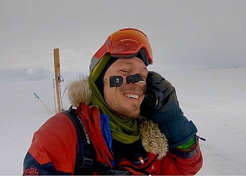 Американец в одиночку пересек Антарктиду на лыжах