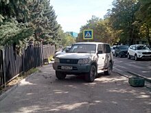 На ул. Гагарина инвалид пренебрег правилами парковки