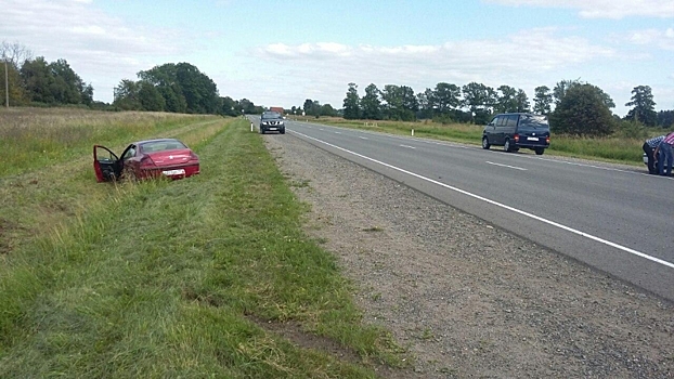 В ДТП на улице Гайдара в Калининграде пострадал 44-летний мотоциклист