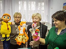 Кукольный театр пожилых людей в Гатчине просит помощи в подготовке спектаклей