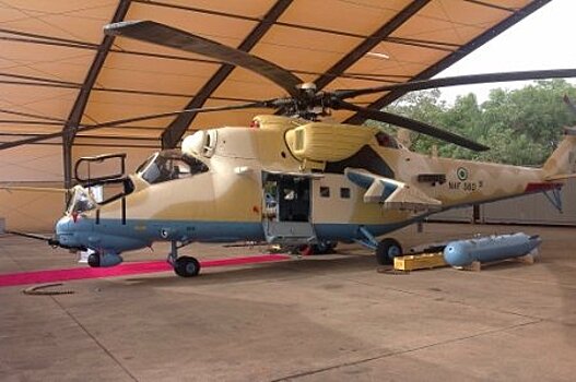 Очередные Ми-35 поступили в ВВС Нигерии