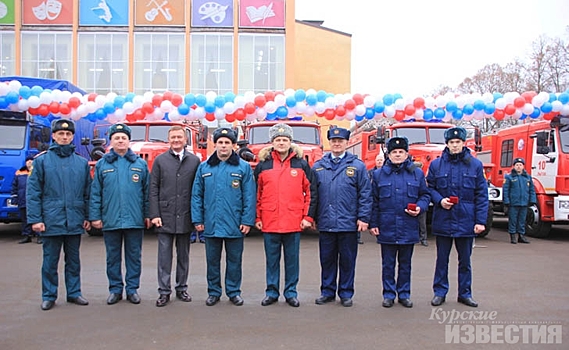 Курские спасатели получили новую технику