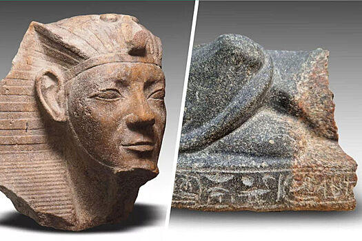 В храме Солнца нашли статую Рамзеса II с телом сфинкса