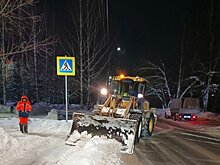 Минувшей ночью на дорогах Ижевска работали 186 единиц техники