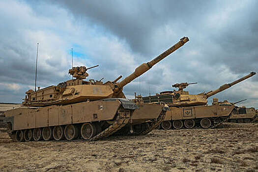 РИА Новости: беспилотник "Ланцет" подбил очередной танк Abrams в районе Авдеевки