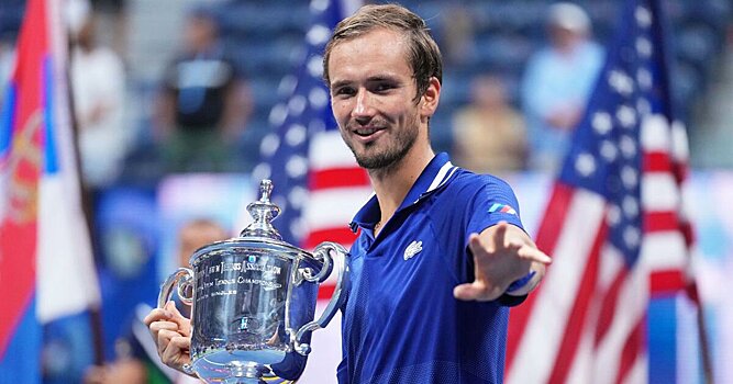 US Open. Медведев попал в четверть с Кириосом и Оже-Альяссимом, Рублев – с Надалем