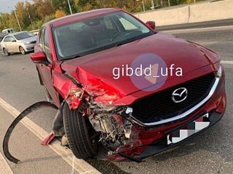 В Уфе девятилетний ребенок попал в больницу после ДТП