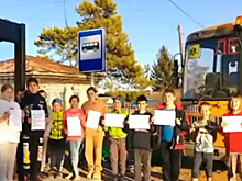 Детская забастовка: ученики из амурского села требуют сделать безопасную дорогу в школу