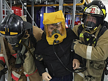 На территории котельной в Тарко-Сале ликвидировали последствия условной ЧС