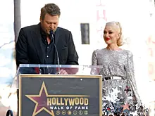 Муж довёл Гвен Стефани до слёз на закладке её звезды в Голливуде