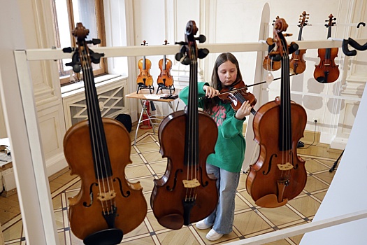 На Всероссийской выставке современных скрипичных мастеров в Петербурге производители, мастера, реставраторы представили свои работы
