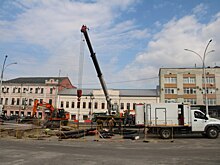 В Курске на улице Дзержинского заменят 140 метров тепломагистрали