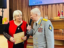 В школе №51 организовали встречу с Героем Советского Союза Геннадием Зайцевым
