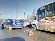 На Алебашевской водитель «Урала» собрал две легковушки