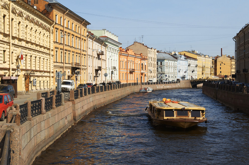 Набережная Мойки, Санкт-Петербург, Россия, Европа