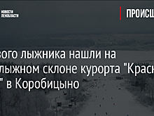 Мертвого лыжника нашли на горнолыжном склоне курорта "Красное озеро" в Коробицыно