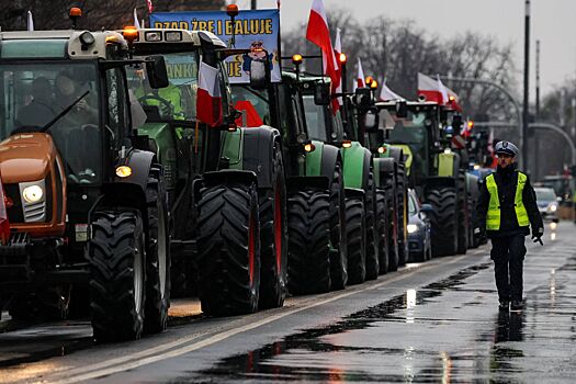 Польские фермеры назвали условие для приостановки протестов