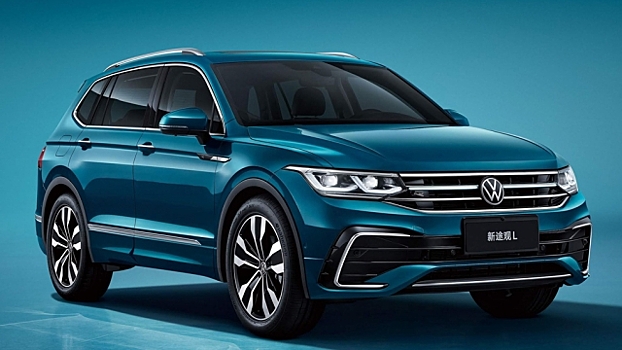 Volkswagen представил рестайлинговый Tiguan L