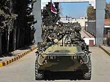 Российские военные помогли сирийцам восстановить КПП "Насиб"