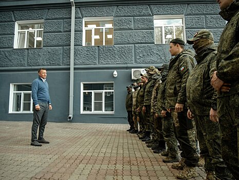 Роман Старовойт встретился с мобилизованными, прибывшими в отпуск