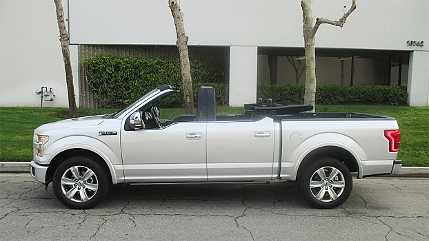 Пикап Ford F-150 превратили в кабриолет