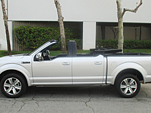 Пикап Ford F-150 превратили в кабриолет
