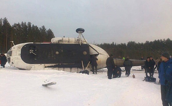 Названа возможная причина жесткой посадки Ми-8