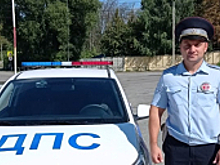 В Липецкой области автоинспектор за последнее время четырежды спасал жизни участникам дорожного движения