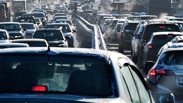 В Москве пробки достигли 10 баллов