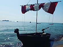 Фоторепортаж дня: в Парке 300-летия прошло шоу «Заплыв»