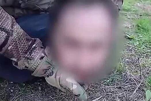 Признание бандита в снабжении оружием террористов попало на видео
