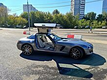 В Москве продают Mercedes-Benz SLS AMG GT с минимальным пробегом за 40 миллионов рублей