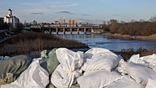 Уровень воды у Ильинки Тюменской области вырос за сутки на 76 см