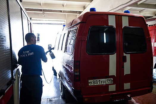 В Воскресенске провели смотр пожарной техники