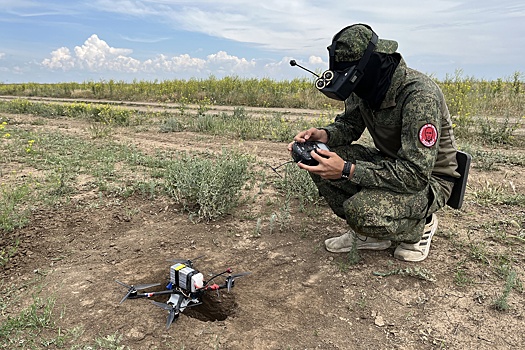Дроновод получил несколько контузий, но продолжает испытывать новейшие БПЛА