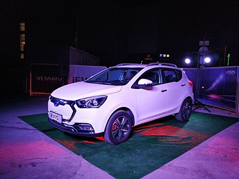 Китайская компания JAC представила серийный электромобиль для российского рынка