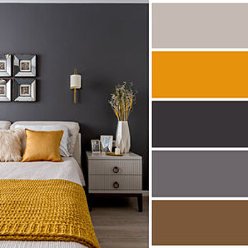 Выбираем цветовую гамму для спальни: 5 готовых решений