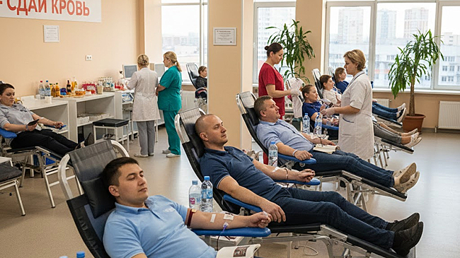 В Тульской области за прошлый год заготовили более 21 тысячи литров крови