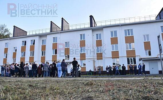 В городе Щигры 27 семей получили ключи от новых квартир