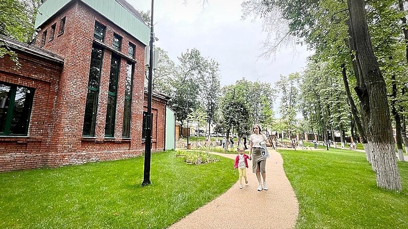 В городском округе Раменское открыли парк у озера Борисоглебское