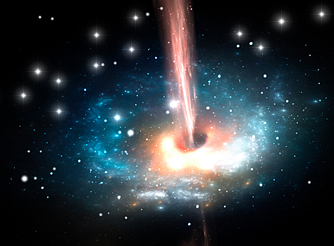 Астрономы обнаружили чёрную дыру массой 140 миллионов Солнц