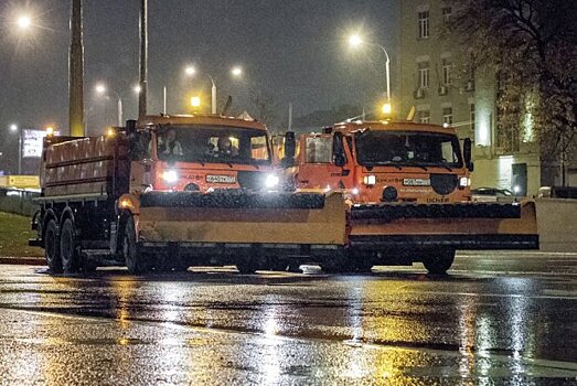 В Московской области обработали свыше 14 тысяч километров дорог за прошедшие сутки