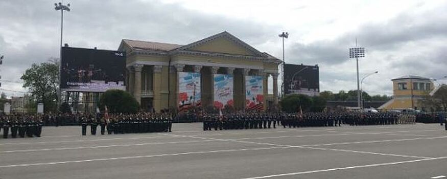 В Ставрополе проходит Парад Победы