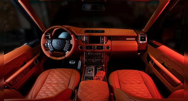 Vilner создал особенный интерьер для Range Rover версии Autobiography