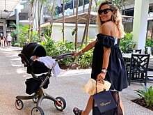 Звезда «Кухни» Мария Горбань с новорожденным сыном побывала в зоопарке Майами