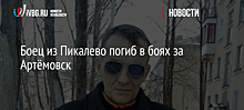 Боец из Пикалево погиб в боях за Артёмовск