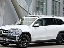 Новый Mercedes-Benz GLS обнаружен с минимальной маскировкой